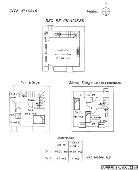 plan intérieur